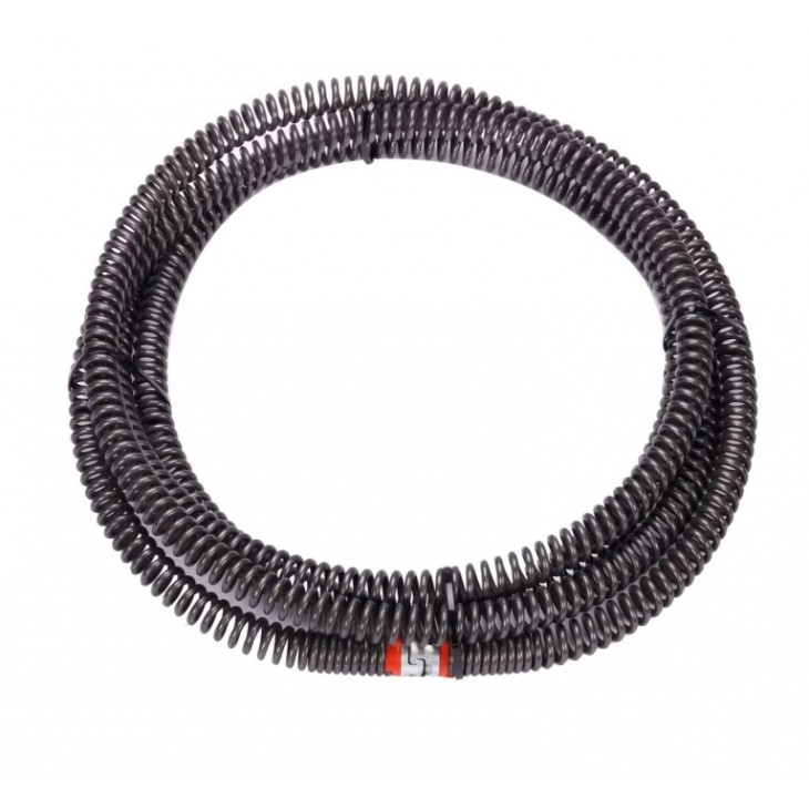 Spirala pentru curățarea țevilor standard 22 mm x 4,5 m