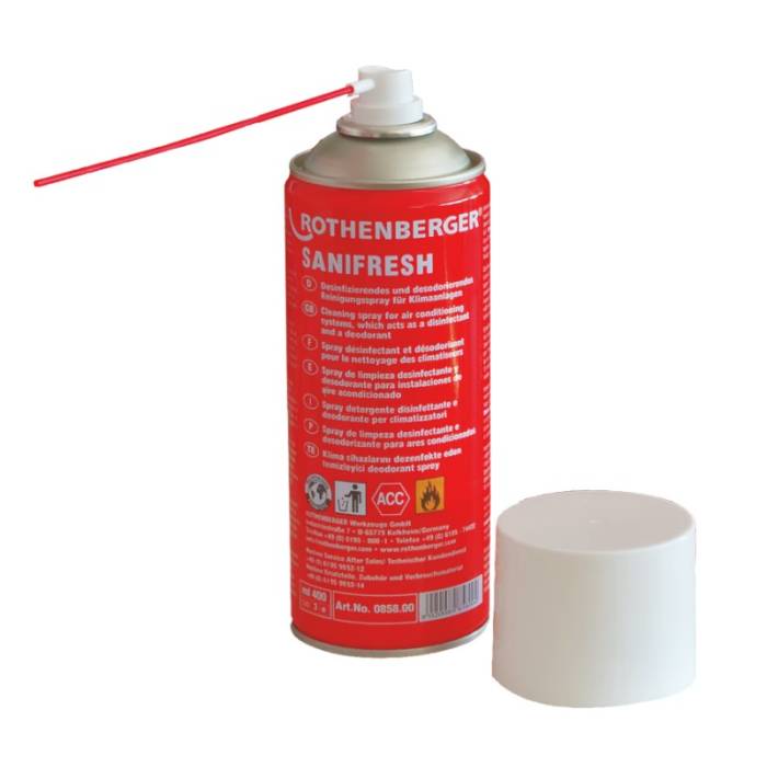 Spray curățare Sanifresh Clean Spray 400ml Rothenberger