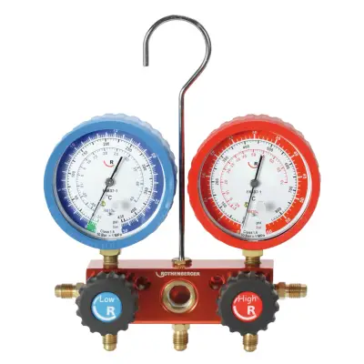 Rothenberger Ajutor pentru instalator, cu 2 căi, R22-R407C