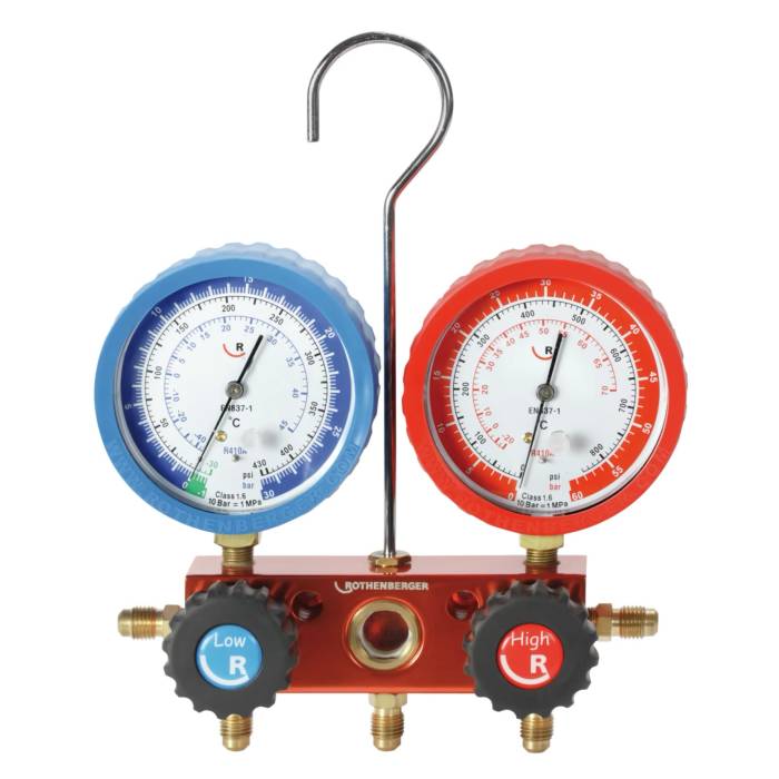 Rothenberger Ajutor pentru instalator, cu 2 căi, R22-R407C