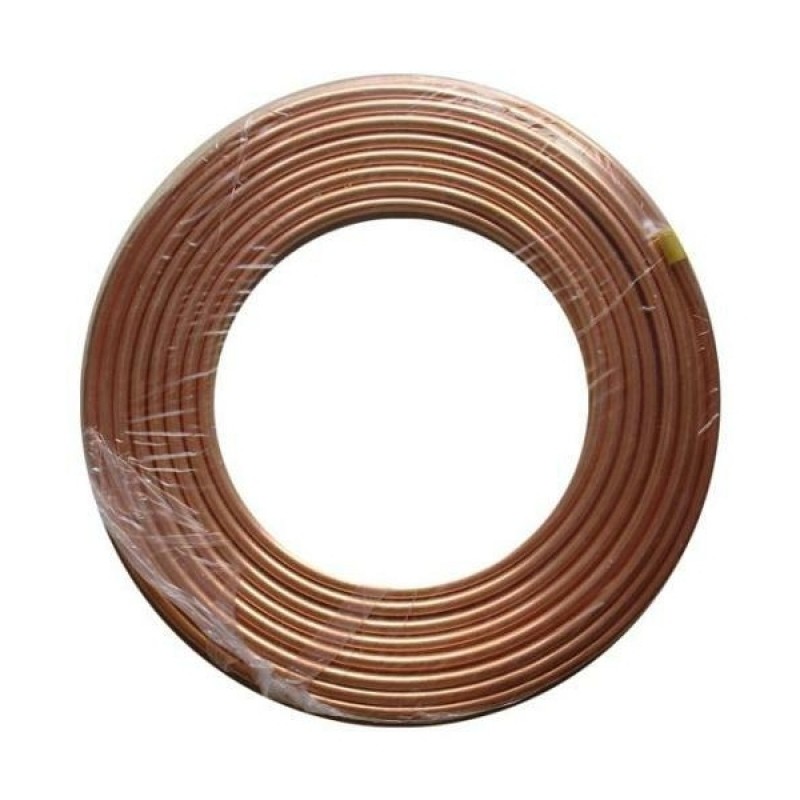 Teava cupru frigorifică neizolata 1/4- 0.6 mm