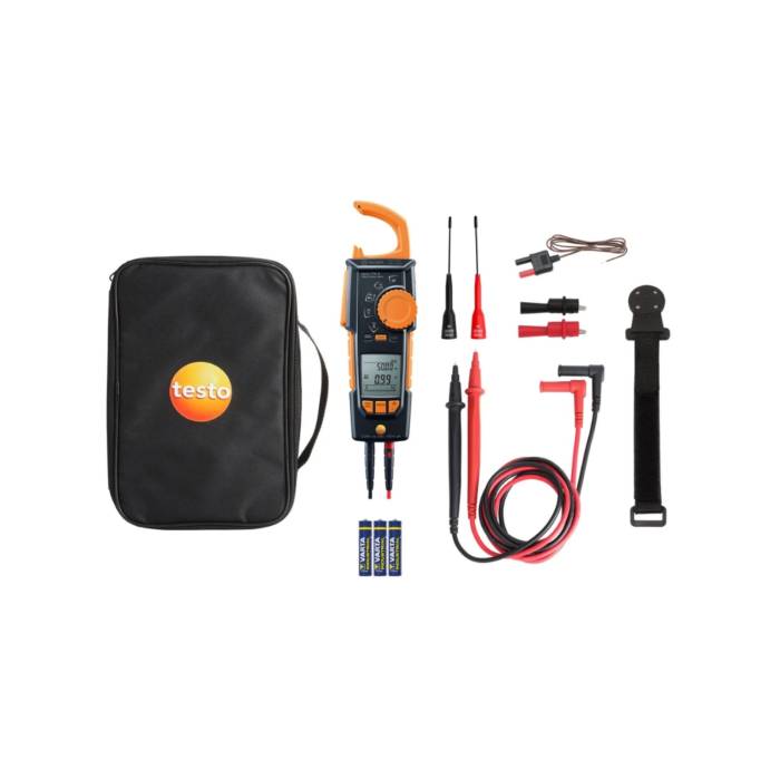 testo 770-3 Set premium - Clește apermetric cu Bluetooth