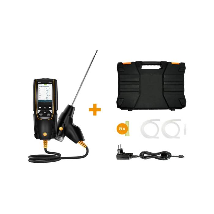 Testo 310 II - Analizor de gaze de ardere cu imprimantă