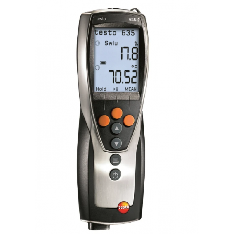 Testo 635-2 - Instrument de măsură pentru umiditate cu memorie şi software pentru PC