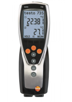 Testo 735-1 - instrument pentru măsurarea temperaturii (3 canale)
