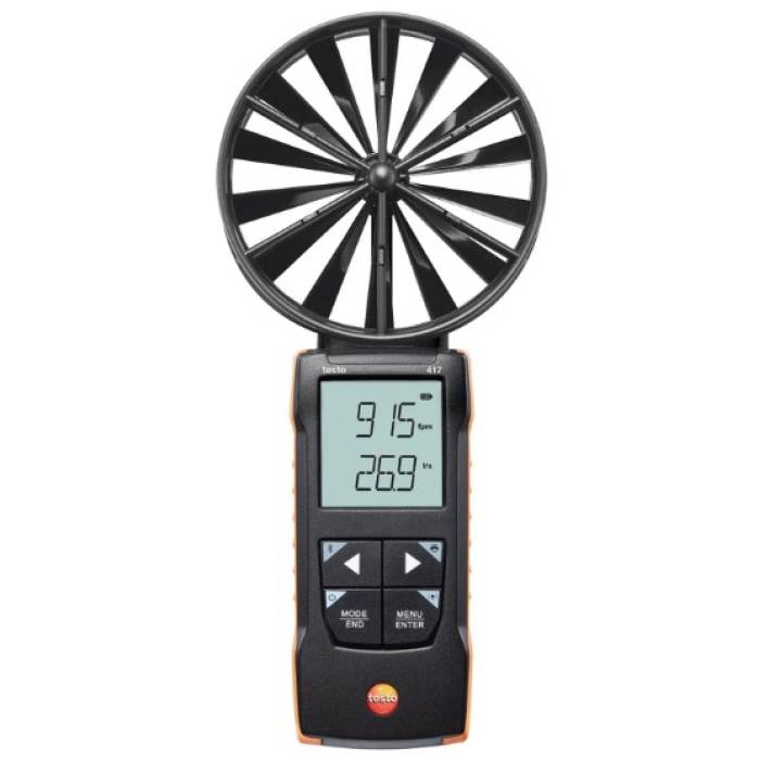Anemometru digital cu elice de 100 mm și conexiune la aplicație