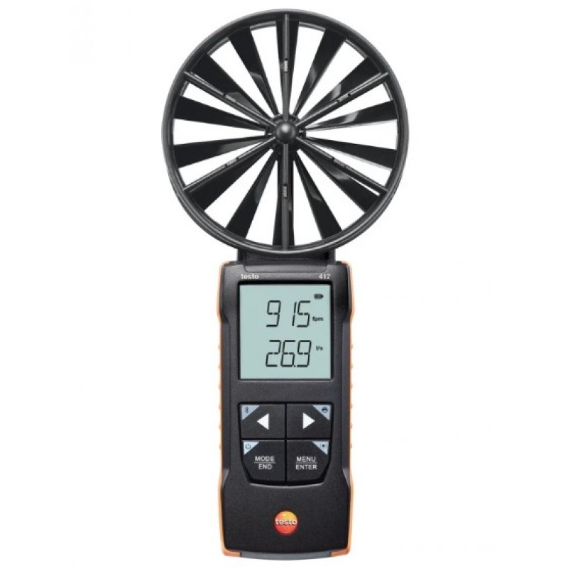 Anemometru digital cu elice de 100 mm și conexiune la aplicație