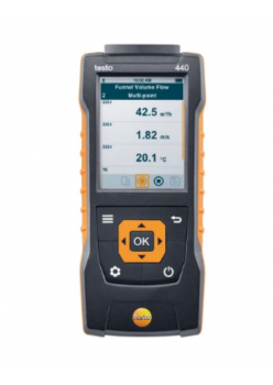 Testo 440 - Instrument pentru măsurarea vitezei aerului și calitatea aerului ambiental
