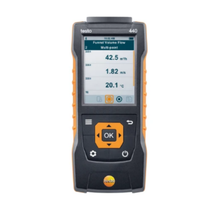 Testo 440 - Instrument pentru măsurarea vitezei aerului și calitatea aerului ambiental