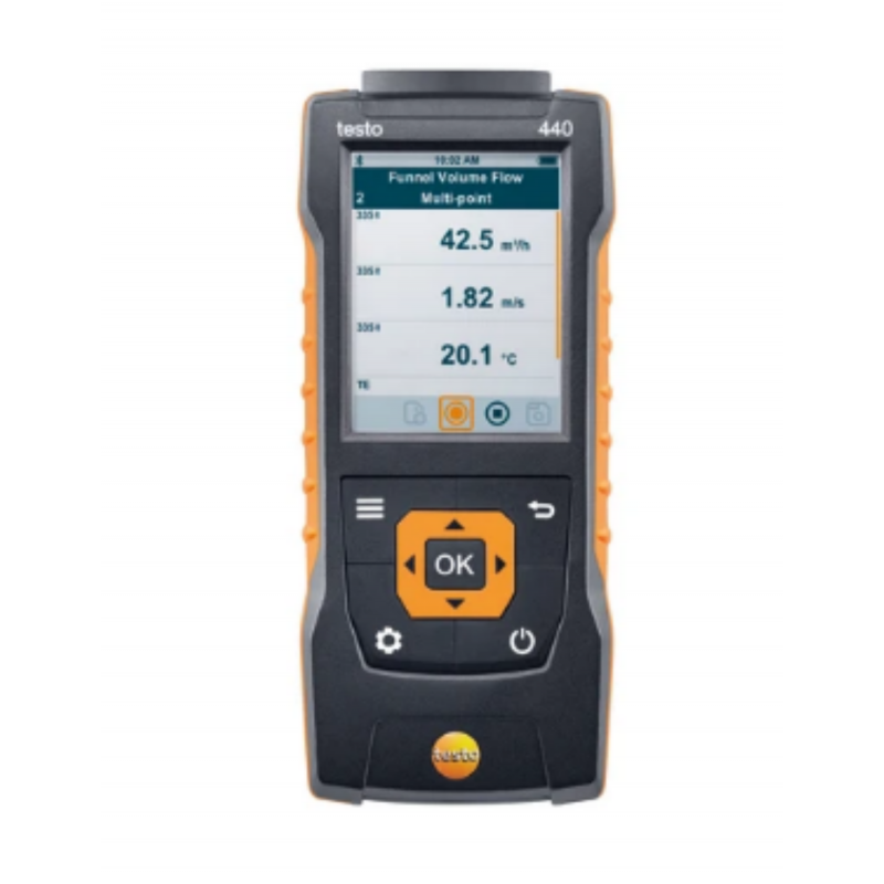 Testo 440 - Instrument pentru măsurarea vitezei aerului și calitatea aerului ambiental