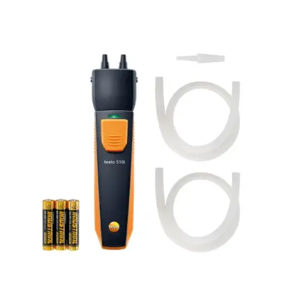 Testo 510i - Manometru diferențial cu Bluetooth și aplicație pentru Smartphone