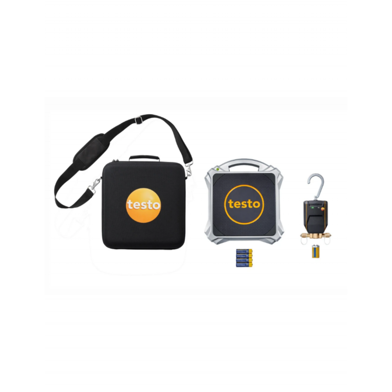 Testo 560i set - Cântar digital pentru agent frigorific și supapă inteligentă cu Bluetooth
