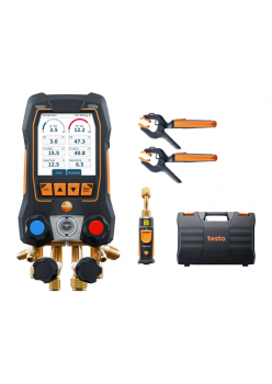 Testo 558s Set Vacuum Smart - Manifold digital inteligent cu sonde wireless de temperatură și vacuum