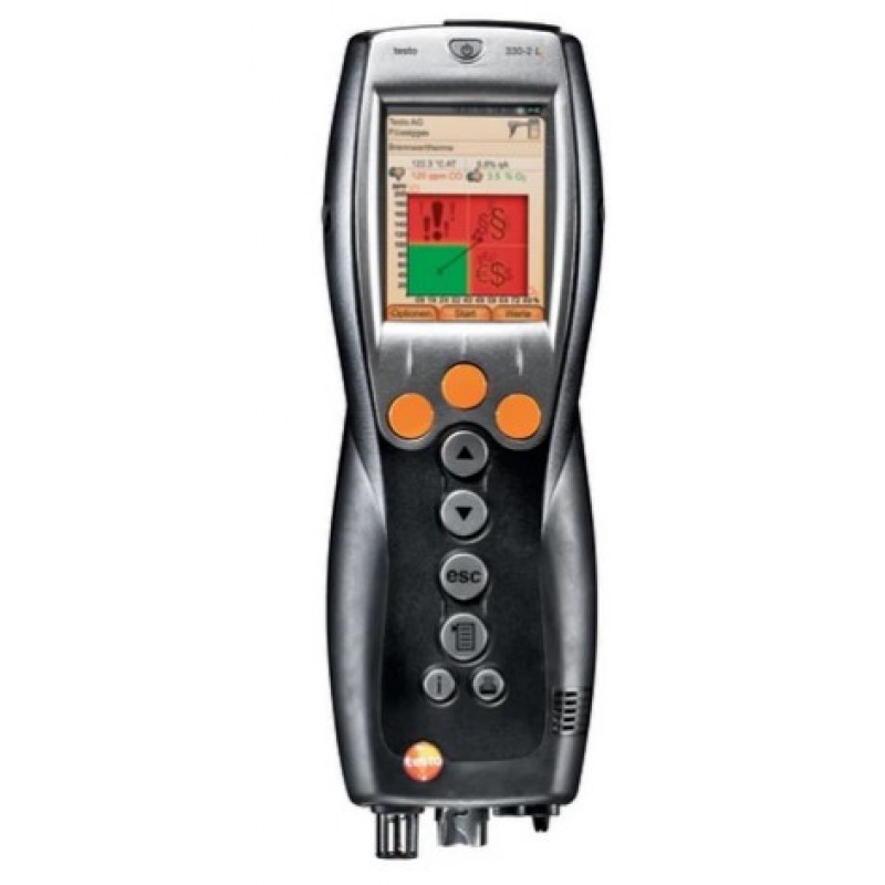 Testo  Analizor de gaze de ardere cu senzori longlife și accesorii