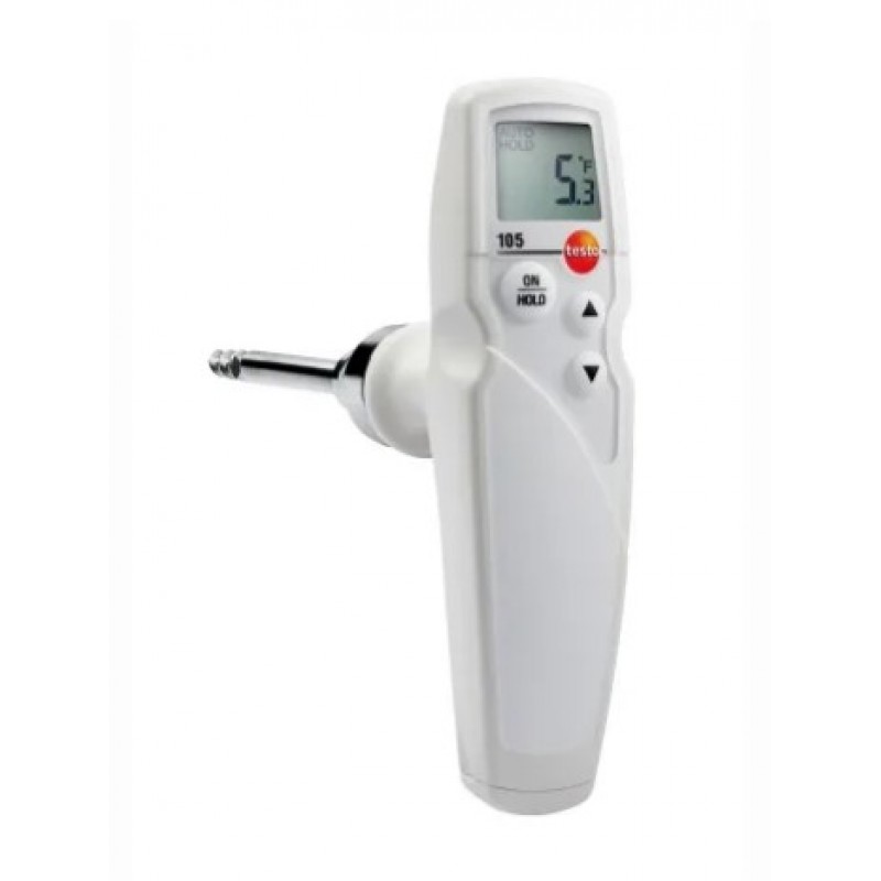 Testo 105 - Termometru pentru o singură mână, cu vârf de măsurare standard
