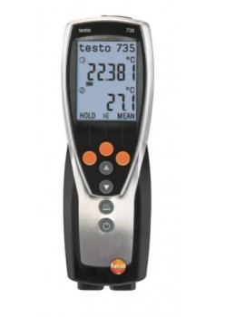 Testo 735-2 - Instrument pentru măsurarea temperaturii (3 canale)