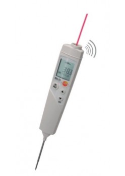 Testo 826-T4 - Termometru cu infraroșu, marcaj laser și sondă de penetrare