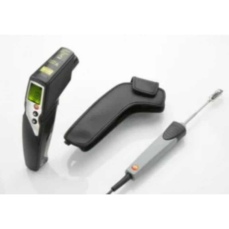Testo 830-T4 - Termometru infraroşu cu 2 fascicule laser (sistem optic de 30:1)