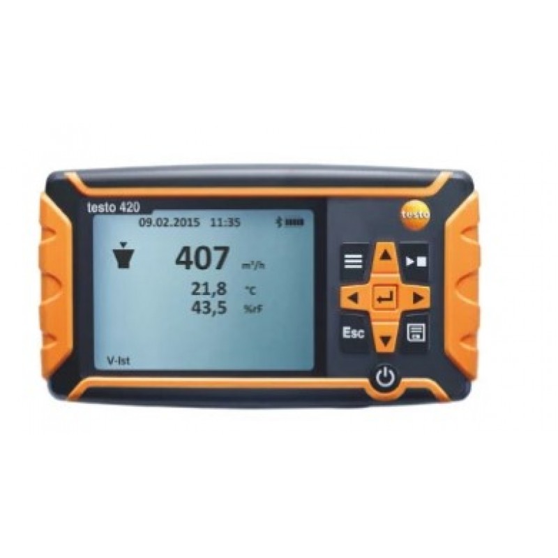 Testo 420 - Instrument de măsurare a presiunii diferențiale