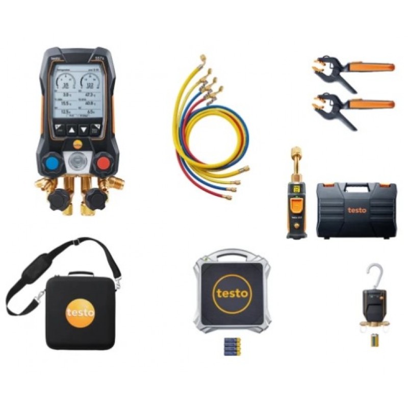 Testo 557s - Set multifuncțional pentru pompe de căldură