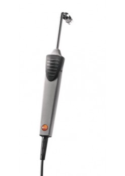 Sondă de temperatură de contact cu termocuplu (TC tip K), cu reacție rapidă, îndoită la 90°