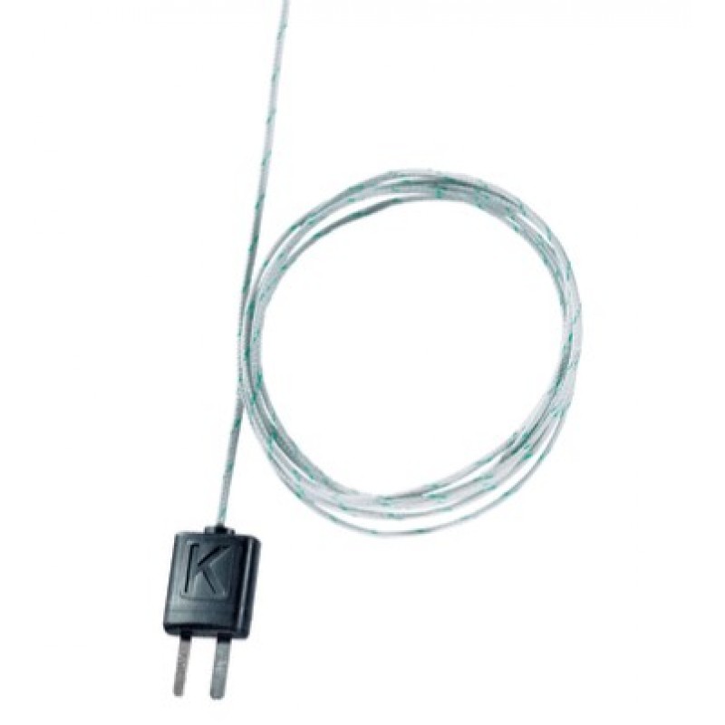 Termocuplu flexibil - cu senzor de temperatură TC tip K (fibră de sticlă)