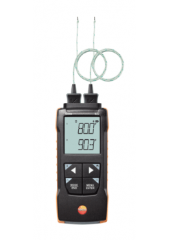 Testo 922 - Instrument de măsurare a temperaturii diferențiale pentru TC Tip K cu conexiune la aplicație