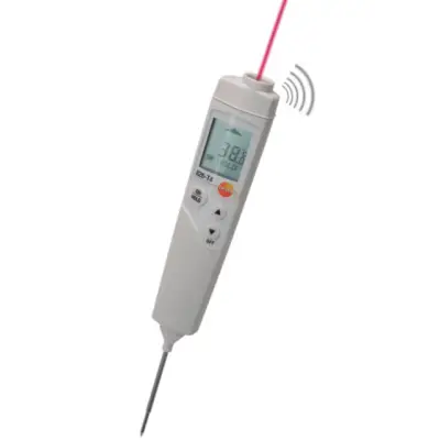 Testo 826-T4 - Termometru cu infraroșu, marcaj laser și sondă de penetrare