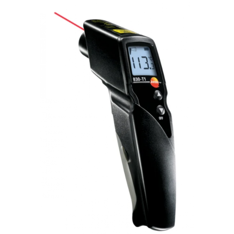 Testo 830-T1 - Termometru infraroşu, marcaj cu punct laser (sistem optic de 10:1)