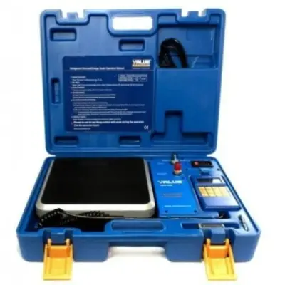 Value Cantar electronic de incarcare freon Value, 50kg, cu valva electromagnetica