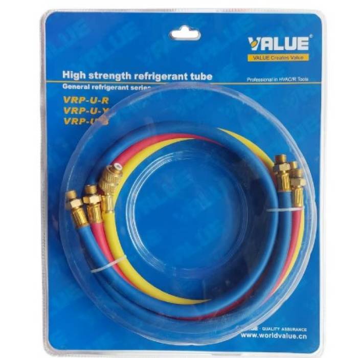 Value Set 3 furtune freon,  VRP-U-R - VRP-U-Y - VRP-U-B - Agent frigorific: R410A - 150CM