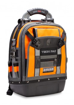 Rucsac profesional pentru scule TECH PAC - Portocaliu Hi-Viz