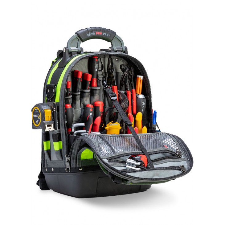 Rucsac profesional Hi-Viz (înaltă vizibilitate) pentru scule