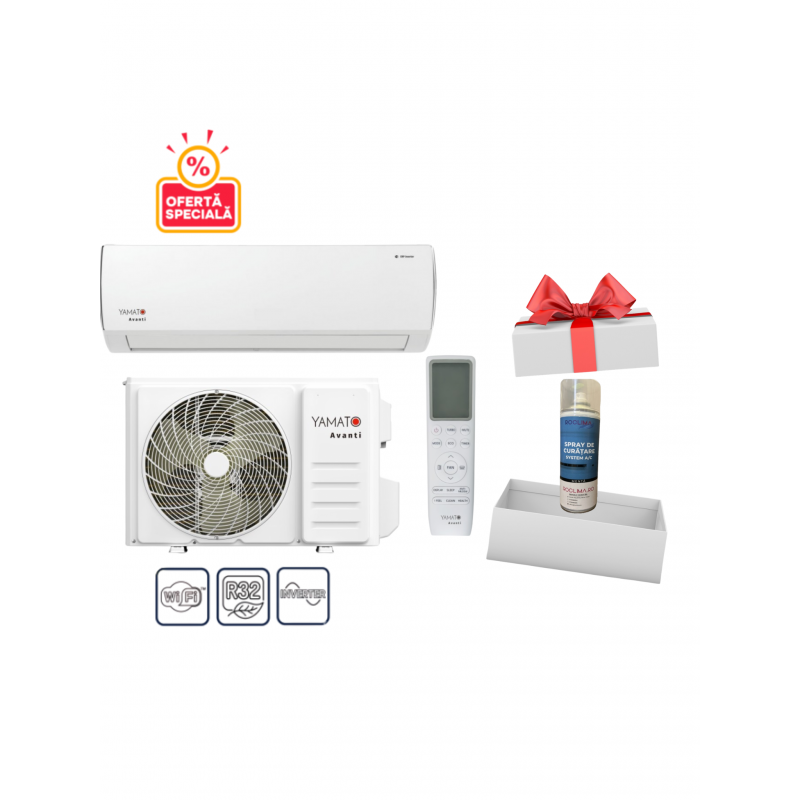 Aparat de aer conditionat YAMATO Avanti 12000 BTU YW12T3n